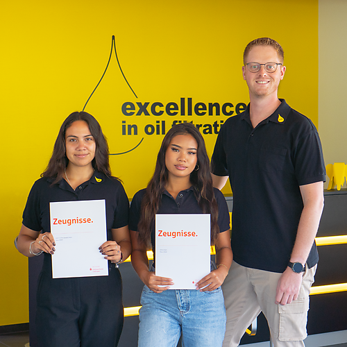Valeria Quezada, Melissa Huynh und Stefan Fink