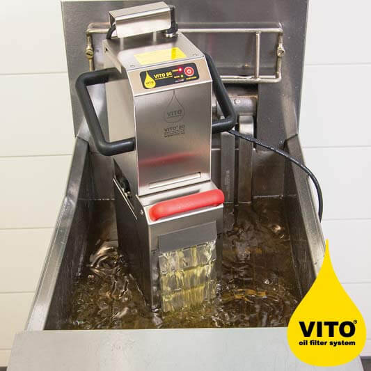 Sistema de filtración de aceite VITO - el filtro de aceite para freír más  innovador del mundo #vitofilter